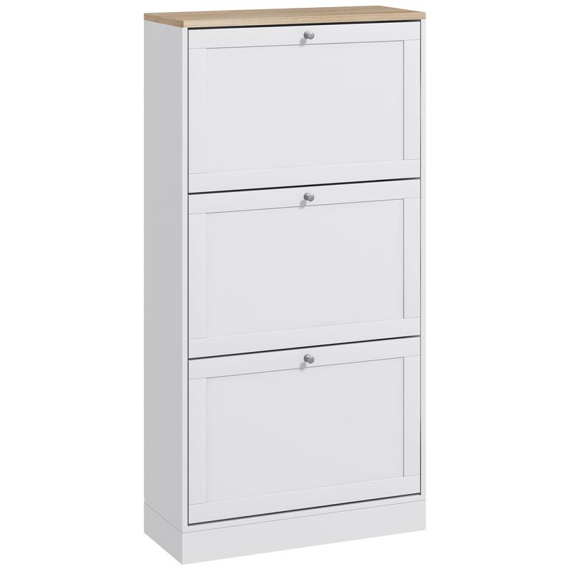 Meuble à chaussures compact – 18 paires