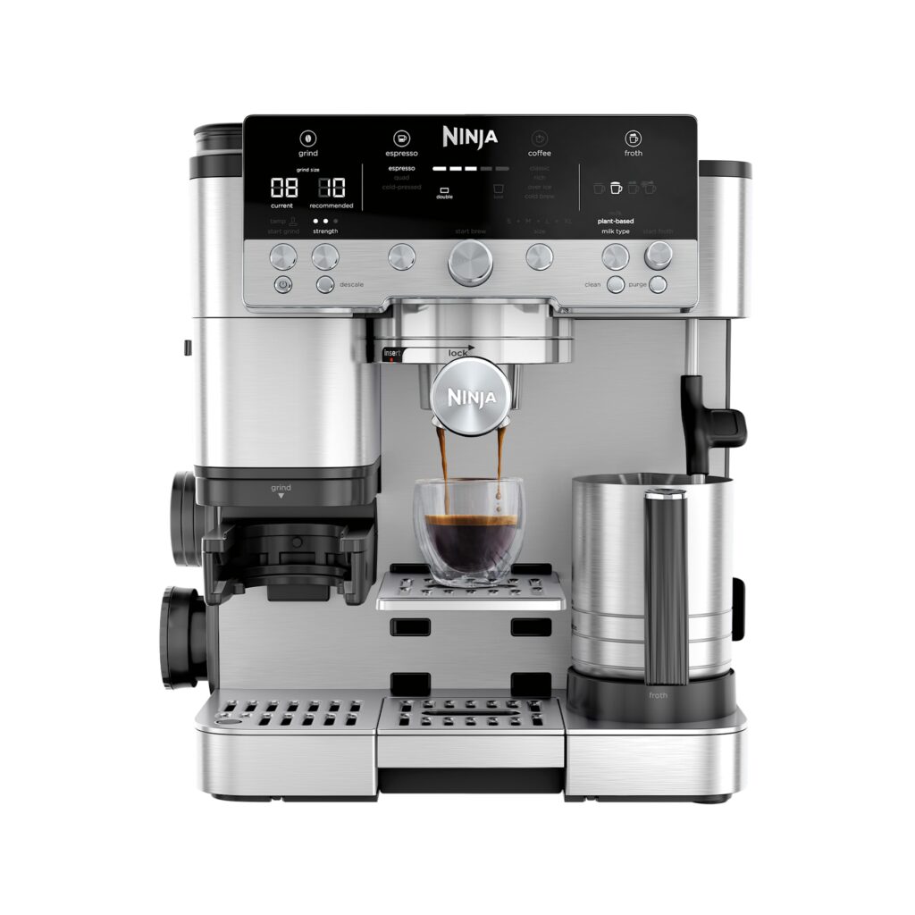 Machine à espresso 3-en-1 - Espresso, café & latte à la maison
