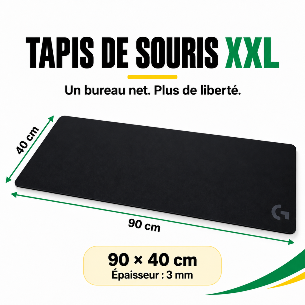 Logitech Tapis de Souris XXL - 90 × 40 cm